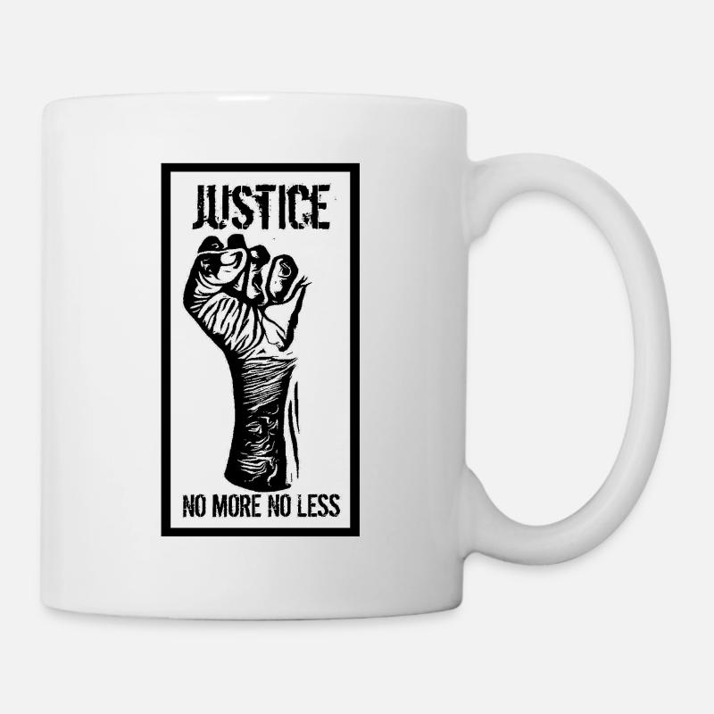 justice - Mug blanc - blanc