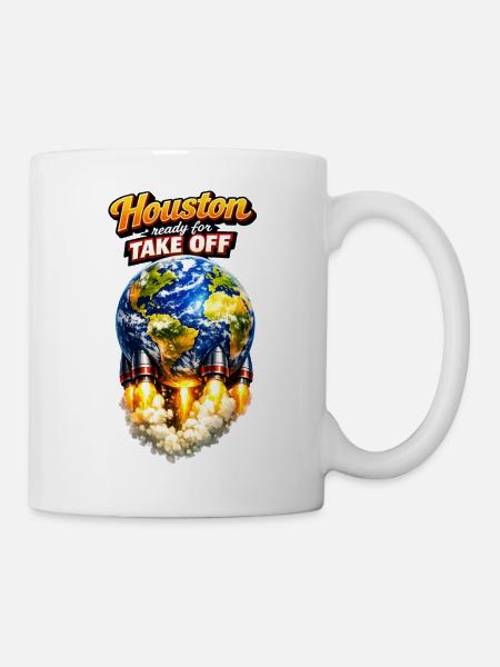 Houston-Start: World Missiles - Tasse - Weiß
