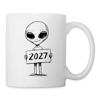 Extraterrestre mignon - Mug blanc - blanc - Droite