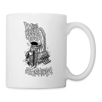 1482_WhatKeepsYourMotorRunning-GRAY - Mug - white - Right