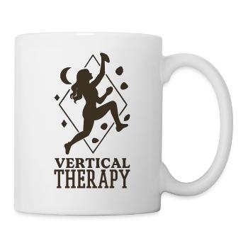 Thérapie verticale : bloc et escalade Bohèmes Design - Mug blanc - blanc - Droite
