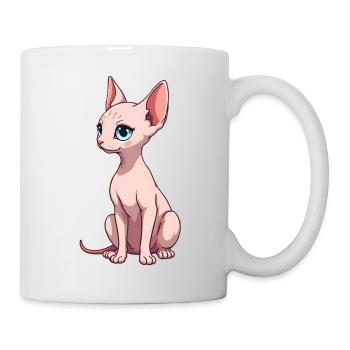 Sphynx Cat - Mug - white - Right