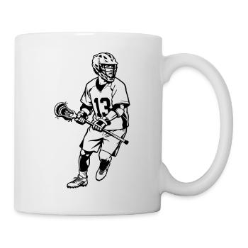 Lacrosse - Mug blanc - blanc - Droite
