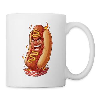 Fire Hot Dog - Mug - white - Right