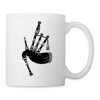 cornemuses - Mug blanc - blanc - Droite