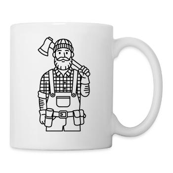 Forester - Tasse - Weiß - Rechts