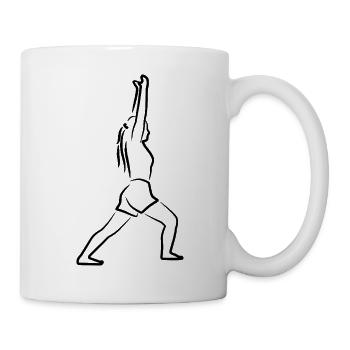 Yogini Drawing - Mug - white - Right