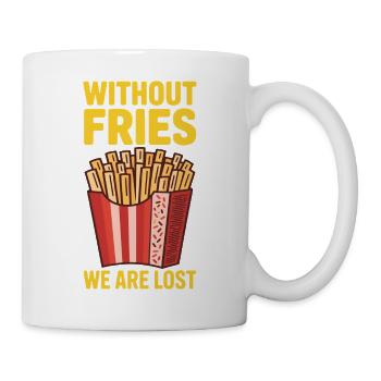 French fries, fast food, fries, fast food, gifts - Mug - white - Right