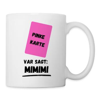Pink Card - Mug - white - Right