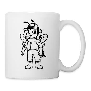 Imker - Tasse - Weiß - Rechts