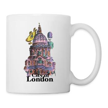 London Sketch: City Landmark Palette - Tasse - Weiß - Rechts