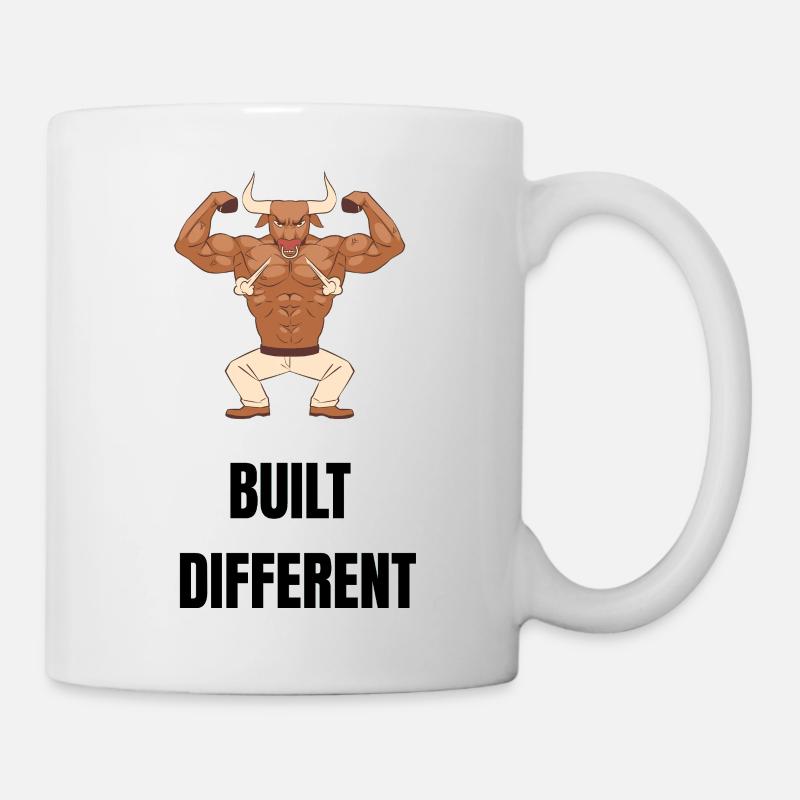 Construit différemment - Mug blanc - blanc
