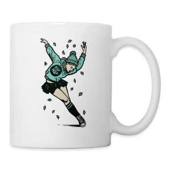 Danseuse #3 - Mug blanc - blanc - Droite