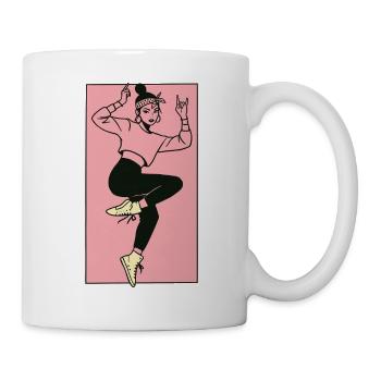 Female dancer #6 - Tasse - Weiß - Rechts