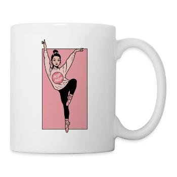 Female dancer #8 - Tasse - Weiß - Rechts