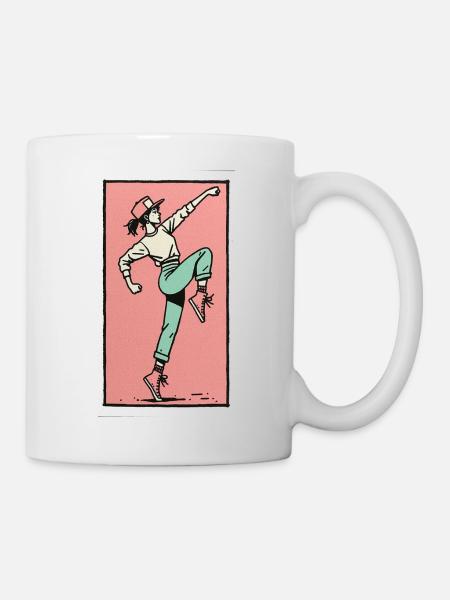 Female dancer #13 - Mug - white