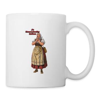 Dirndl Retro Jo Herrschaftszeiten - Tasse - Weiß - Rechts