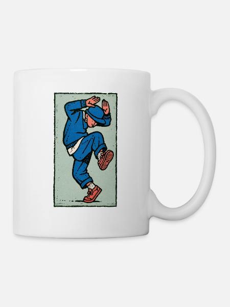Male dancer #1 - Tasse - Weiß