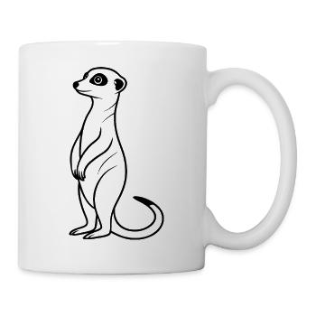 Meerkat - Mug - white - Right