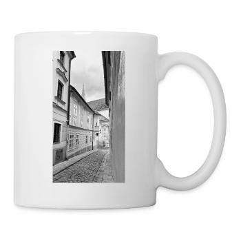 An alley in the black and white old town - Mug - white - Right