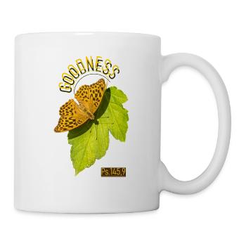 Goodness Butterfly - Tasse - Weiß - Rechts