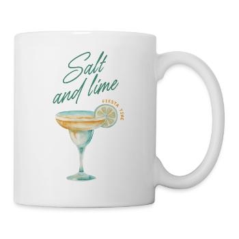 Salz Limette Fiesta - Tasse - Weiß - Rechts