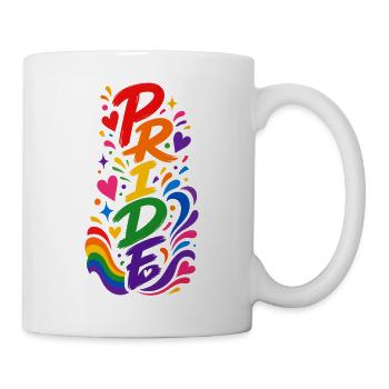 Pride Month Outfit Geschenk für Frauen Männer - Tasse - Weiß - Rechts