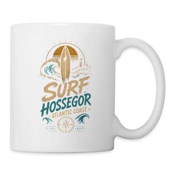 Hossegor Surfing - Mug blanc - blanc - Droite