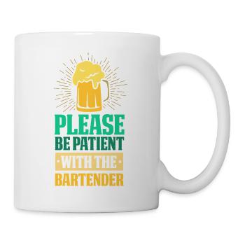 Serveur Barman Barchef - Mug blanc - blanc - Droite