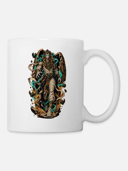 Pharaoh Emerald Aura - Tasse - Weiß