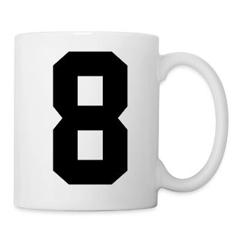 8 - Tasse - Weiß - Rechts