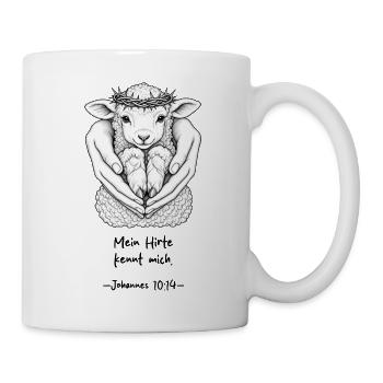 Jesus – Der gute Hirte - Tasse - Weiß - Rechts