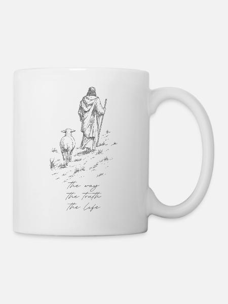 Jesus – Der Weg - Tasse - Weiß