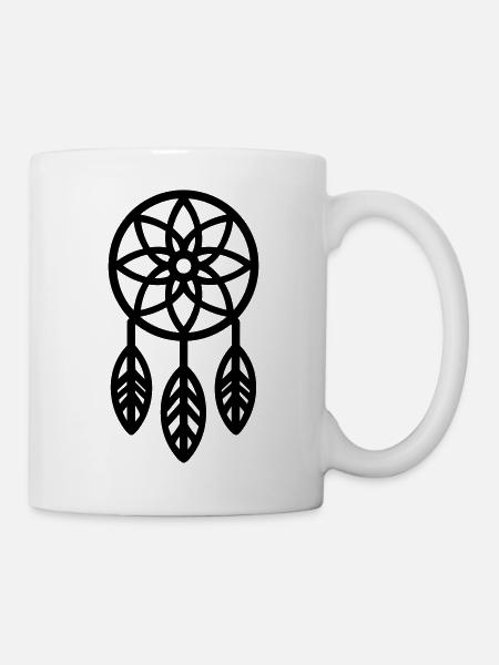 Traumfänger - Tasse - Weiß