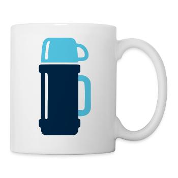 Thermoskanne Outdoor Icon - Tasse - Weiß - Rechts