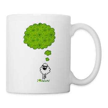 Traum von Irland - Tasse - Weiß - Rechts