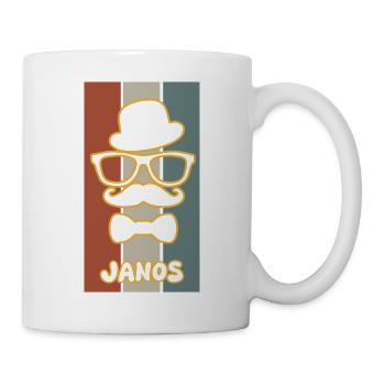 Geschenk für Janos - Tasse - Weiß - Rechts
