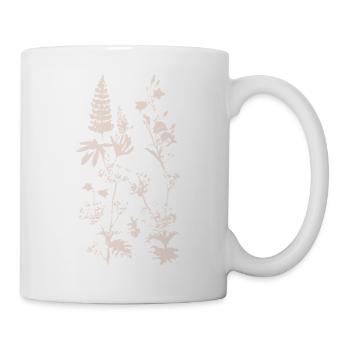 WIESENPFLANZEN - Tasse - Weiß - Rechts