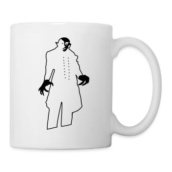 Vampir - Tasse - Weiß - Rechts