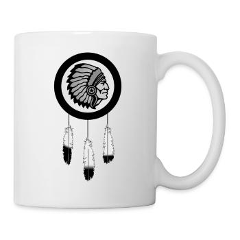 native america - Mug blanc - blanc - Droite