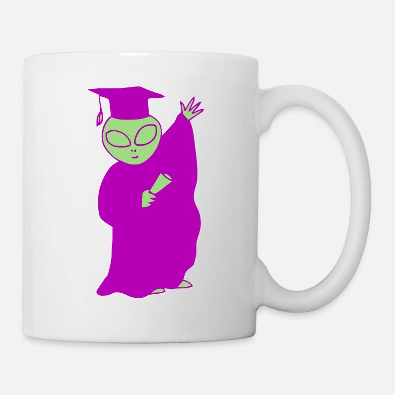 Graduation Alien - Mug - white