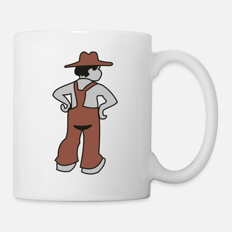 bauer - Mug - white