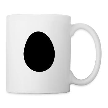 Egg shape - Mug - white - Right