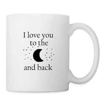 Liebe Love Freundin Geschenk - Tasse - Weiß - Rechts