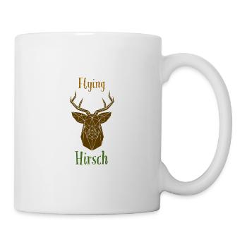 Cerf volant - Mug blanc - blanc - Droite