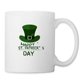 Bonne fête de St Patrick - Mug blanc - blanc - Droite