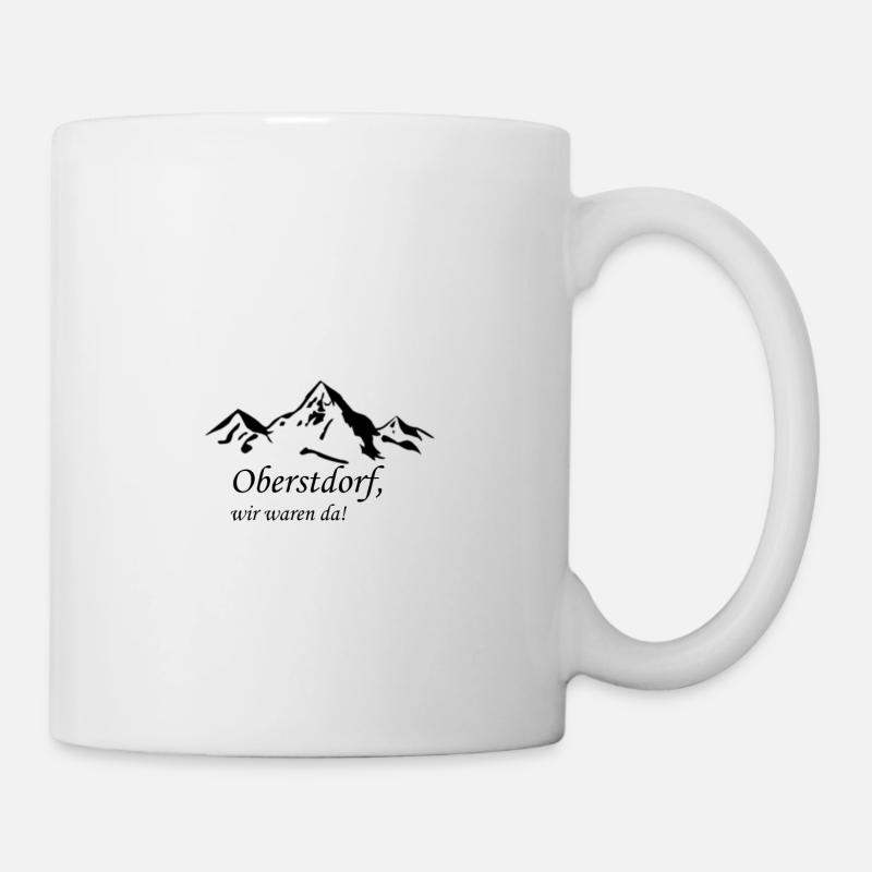 Oberstdorf, wir waren da! - Tasse - Weiß