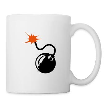bomb wick - Mug - white - Right