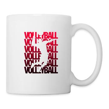 Volleyball team - Mug - white - Right