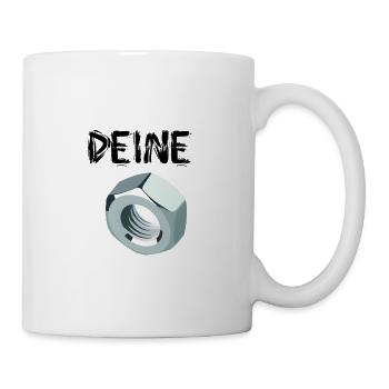 Deine Mutter - Tasse - Weiß - Rechts